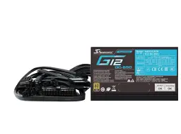 Блок живлення 850 Вт, Seasonic G12 GC, Black, 80+ Gold, Active PFC, 12 см, 2xMolex / 6xSATA / 3x6+2-pin / 2x4+4-pin / 20+4-pin, захист OPP/OVP/OCP/SCP/OTP/UVP (G12 GC-850) - мініатюра 3
