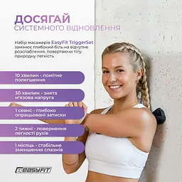 Набір масажерів для МФР EasyFit TriggerSet (4 шт.) - мініатюра 3