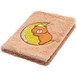Блокнот А5 ZiBi Capybara 4 Kids Line плюшевий клітинка 80 аркушів (ZB.700018) - мініатюра 8
