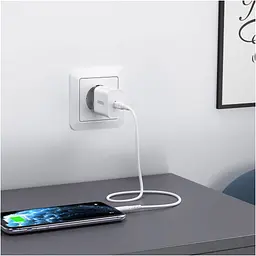 Зарядное устройство для Choetech USB-C PD20W white (Q5004-V5) - миниатюра 4
