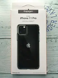 Чохол оригінальний протиударний Spigen Ultra Hybrid Crystal для iPhone 11 Pro (5.8") Clear - мініатюра 3