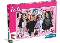 Пазл Clementoni Super: Барбі шопінг, Барбі (Super - Barbie Puzzle - 104 pcs.), 104 ел. (25008)