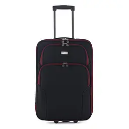 Валіза мала для ручної поклажі Semi Line 20 дюймів (S) дюймів (S) Polyester Black (T5680-1) - мініатюра 2