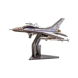 Дерев'яний 3D конструктор F16 Арт-26913, 79 деталей - мініатюра 2