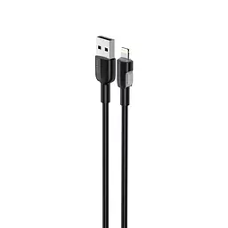 Кабель Havit CB306C 2.4A USB - Lightning 1 м чорний (HV-CB306C) - мініатюра 2