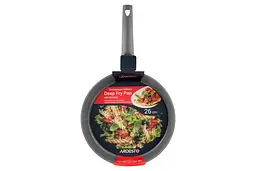 Сковорода Ardesto глибока Gemini Gourmet Apulia 26см алюміній сірий kuh0014381 - мініатюра 2