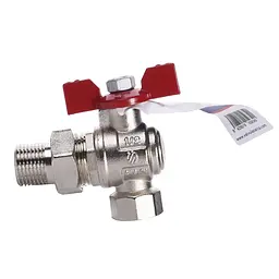 Кран кульовий кутовий з американкою Arco 1/2″ Sena 154303 - мініатюра 2