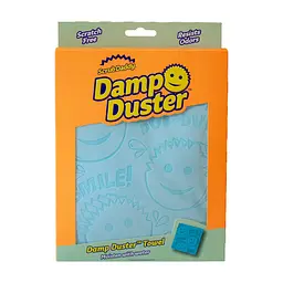 Салфетки для уборки Scrub Daddy Dump Duster Полотенце для пыли Голубое (5060481024006)