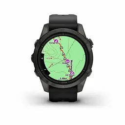 Смарт-годинник Garmin Epix Pro Gen 2 Sapphire 42mm Carbon G. DLC Ti. with Black Band (010-02802-14/15) - мініатюра 4