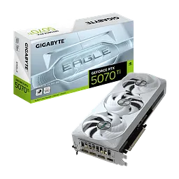 Відеокарта GeForce RTX 5070 Ti 16GB Gigabyte 5070 Eagle ICE OC SFF (GV-N507TEAGLEOC ICE-16GD)
