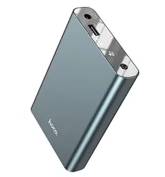 Джерело безперебійного живлення Hoco для мережевого обладнання J97 12 V 10000 mAh сіре