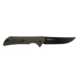 Ніж складаний туристичний Ruike P122-MB, (9.2 см) 14C28N/мікарта коричневий - мініатюра 4