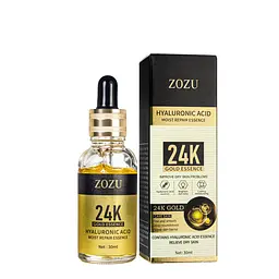 Сироватка для обличчя зволожувальна відновлювальна Zozu 24 R Golden Essense 30 мл Zozu51322