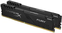 Модуль пам'яті HyperX DDR4 16Gb (2x8) Kingston Fury Black 3600 Mhz (HX436C17FB3K2/16) Б/в