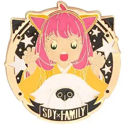 Значок пін Сім'я шпигуна Аня Spy Family Anya 6 см