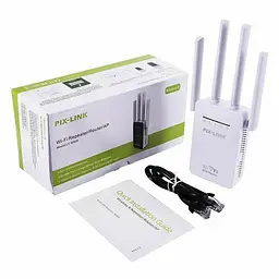 Wi-Fi роутер маршрутизатор 300 Мбіт/с Pix-link WR09 - мініатюра 5