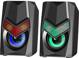 Акустична система 2.0 Defender Solar 1 6Вт RGB USB - мініатюра 2