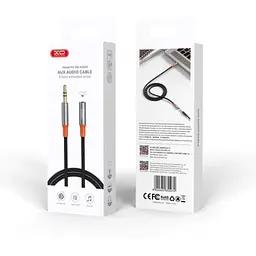 Адаптер XO NB-R269A 3.5 Male to 3.5 Female Adapter 1 м Чорний - мініатюра 4