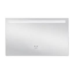 Дзеркало Kroner KRP Spiegel HR5 - 8060 з LED-підсвічуванням та антизапітнінням CV030037, Білий - мініатюра 3