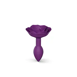 Силіконова анальна пробка Love To Love OPEN ROSES - PURPLE RAIN, S SIZE Love To Love SO5985 93156