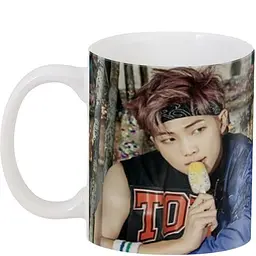 Кухоль GeekLand Bangtan Boys BTS 02.26 V dan Rap Monster BTS.02.25 330 мл білий - мініатюра 3
