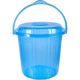 Відро Stars Plast блакитний 21 л (94337/блак)