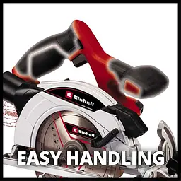 Пила дискова акумуляторна TE-CS 18/165-1LI - Solo PXC 18В Einhell teh0025800 - мініатюра 9