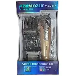 Акумуляторний чоловічий тример ProMozer MZ-2017 7 в 1 для бороди вусів носа вух - мініатюра 8
