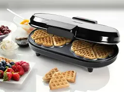 Вафельниця Bestron double heart ADWM730S - мініатюра 5