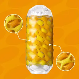 Мастурбатор Tenga ARTE WEAVE, зі щільними вставками для стимуляції, плетена текстура - мініатюра 2