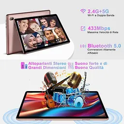 Планшет Facetel Q6 12/128GB Rose Gold (LC-1-FR-Q6-M) - мініатюра 2