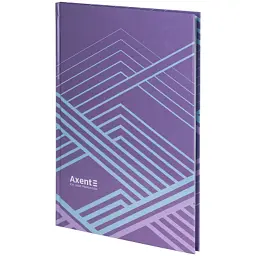 Книга записна Axent Lines А4, 96 аркушів, клітинка, бузкова (8422-583-A) - мініатюра 2