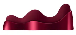Вібратор Rocks Off Ruby Glow Blush 18.5 см червоний - мініатюра 3