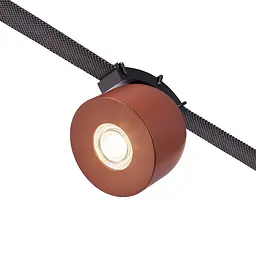 Трековий світильник LED Levistella 78012-BL08 ORG, 12W, 4000K, терракотовий, для текстильної трекової системи - мініатюра 2