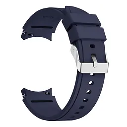 Ремінець для Samsung Galaxy Watch 5 44mm - синій ширина кріплення 20мм силікон Watchbands Galaxy Classic (W43-1WB32011677) - мініатюра 2