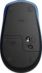 Миша Logitech M190 Wireless Mouse Blue UA (910-005907) [67038] - мініатюра 6