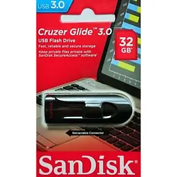 USB флеш накопичувач SanDisk 32GB Glide USB 3.0 (SDCZ600-032G-G35) - мініатюра 6