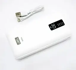 Зовнішній портативний акумулятор Sertec Power Way TX23 20000 mAh (Білий) - мініатюра 7