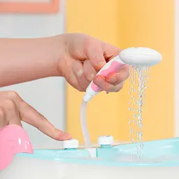 Автоматична ванночка для ляльки ЛЕГКЕ КУПАННЯ BABY born 835784 (світло, звук) - мініатюра 7
