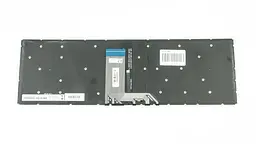 Клавіатура для ноутбука LENOVO (IdeaPad: 700-15ISK, 700-17ISK), чорна, без фрейма, підсвічування клавіш