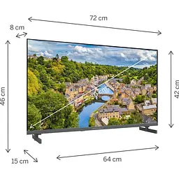 Телевізор Thomson G3S15C 32` QLED FullHD (32FQG3S15C) [157103] - мініатюра 3