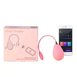 Смарт-віброяйце Magic Motion Sundae Pink - мініатюра 3