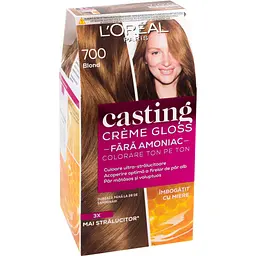 Крем-фарба для волосся без аміаку L'Oreal Paris Casting Creme Gloss відтінок 700 Русявий 120 мл (AA914400) - мініатюра 3