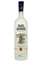 Горілка Львів Княжий Premium 40% 1 л тубус - мініатюра 2