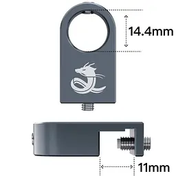 Тримач для трубок 13мм, трубок Chihiros Metal Pipe Clamp 13мм - мініатюра 3
