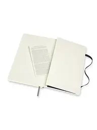 Записник Moleskine Classic середній, Лінійка-Нелінований Чорний М’який (NB313SBK) - мініатюра 5