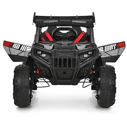 Дитячий електричний джип Bambi Racer 12V одномісний до 30 кг Сірий (DE-169-E-943) - мініатюра 3