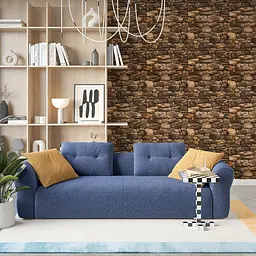 Самоклеючі шпалери Sticker Wall 2800х450х1.5 мм Жовтий мармур SW-00000728 - мініатюра 6