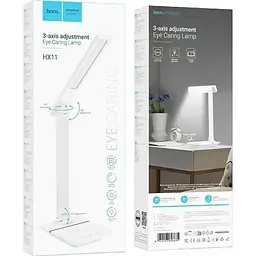 Настільна лампа Hoco HX11 Foldable White [136280] - мініатюра 5