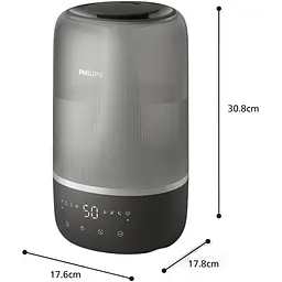 Зволожувач повітря Philips Series 1000 темно-сірий (HU1510/03) - мініатюра 5